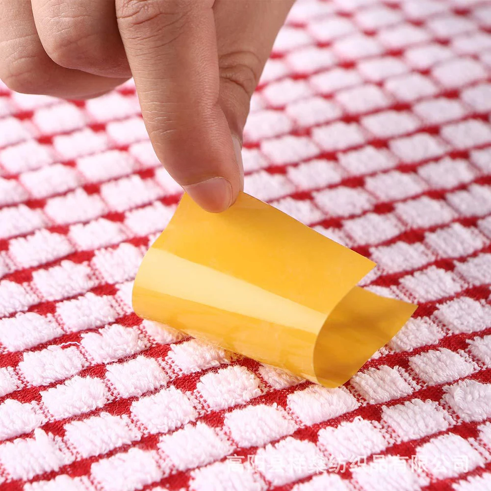 Absorbent Hand Towels Cotton Yarn Kitchen Dishcloths Set Checkered Decorative Towels for Bathroom Decoration