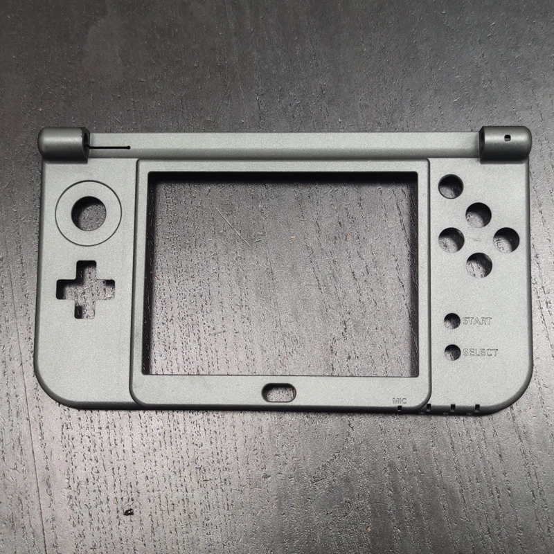 Оригинальные 3 части Верхняя и нижняя средняя рамка и корпус батареи Чехлы для новой консоли 3DS XL