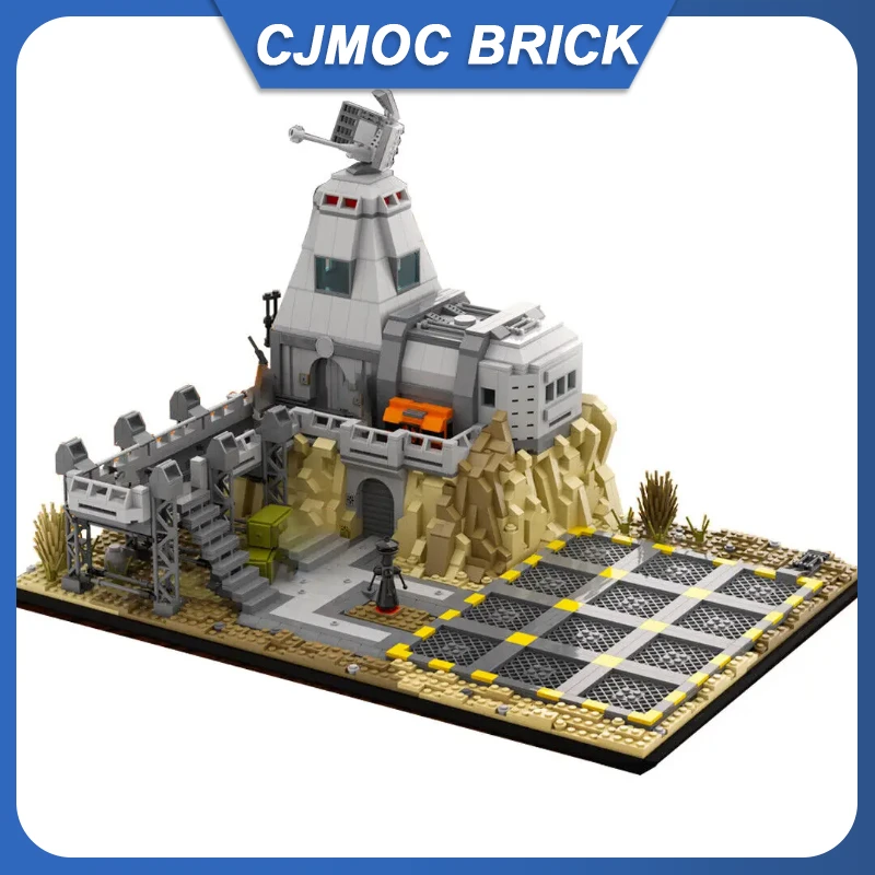 1927 Pieces MOC Star Movie Emipre Base on Tatooine Model Building Blocks DIY Assembling Brick Toys Set for Collector MOC-67054