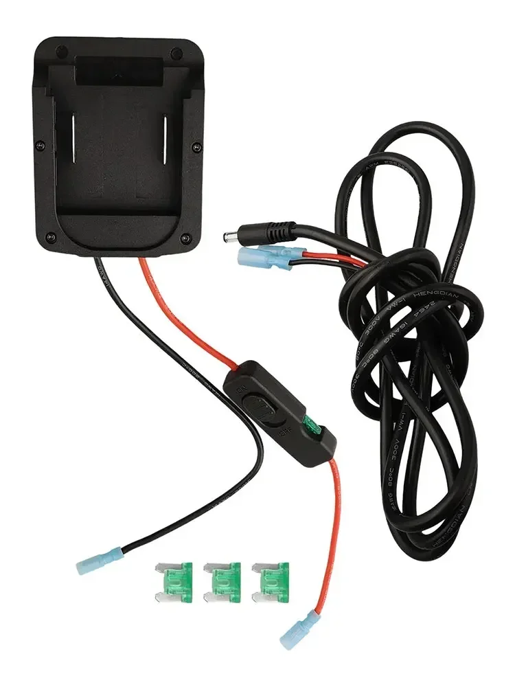 

Battery Charging Solution Approx 9.3*7.5*2.6cm BL1830 Power Connector Lithium Battery Adapter 2 Meters Power Cable