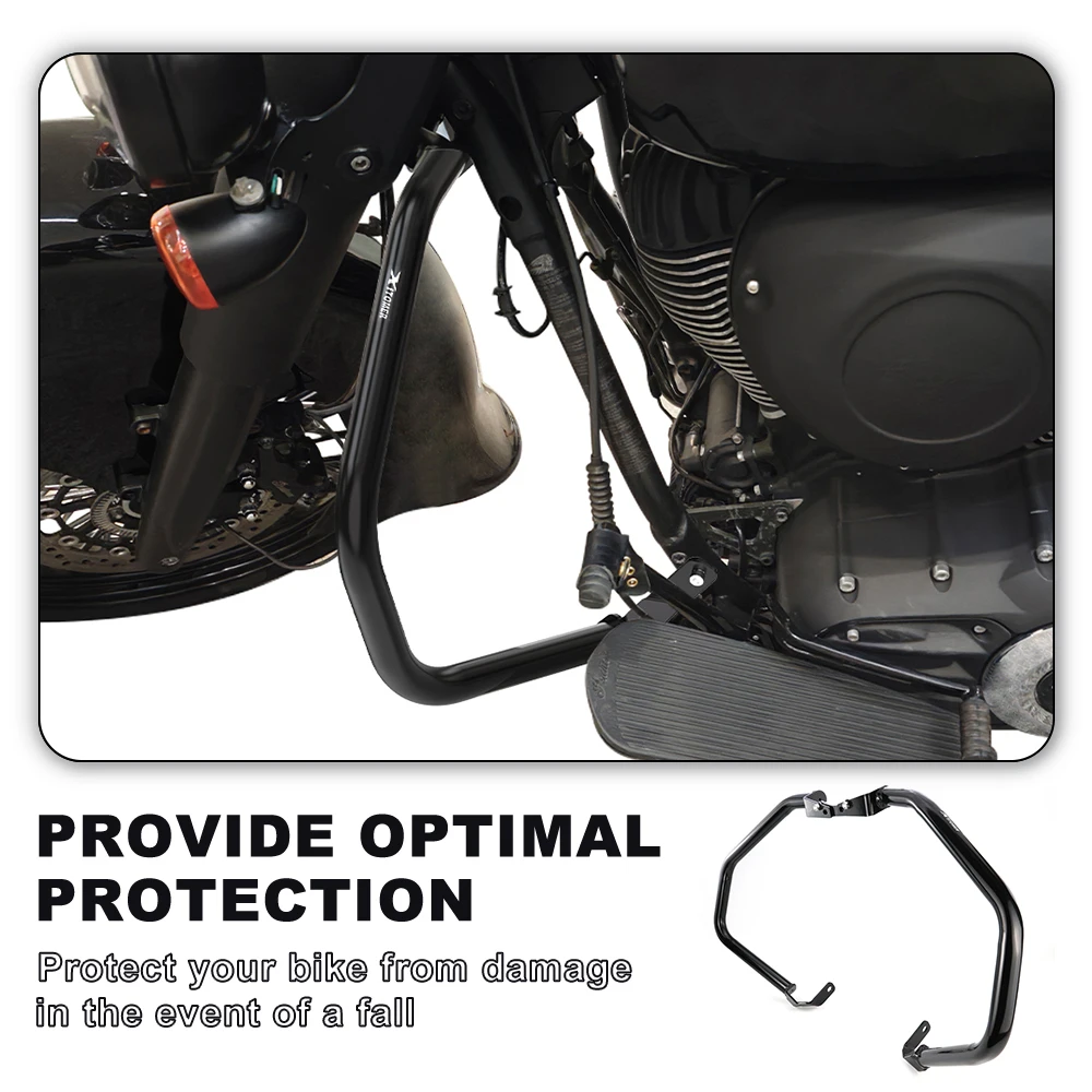 

Crash Cages Engine Guards For Indian Roadmaster Chieftain Springfield Chief Vintage Chief Classic Motorcycle Highway Crash Bars