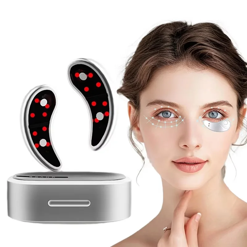 A26T-Micro-Current LED Eye Massager Device To Alleviate Eye Lines, Swelling, And Fatigue