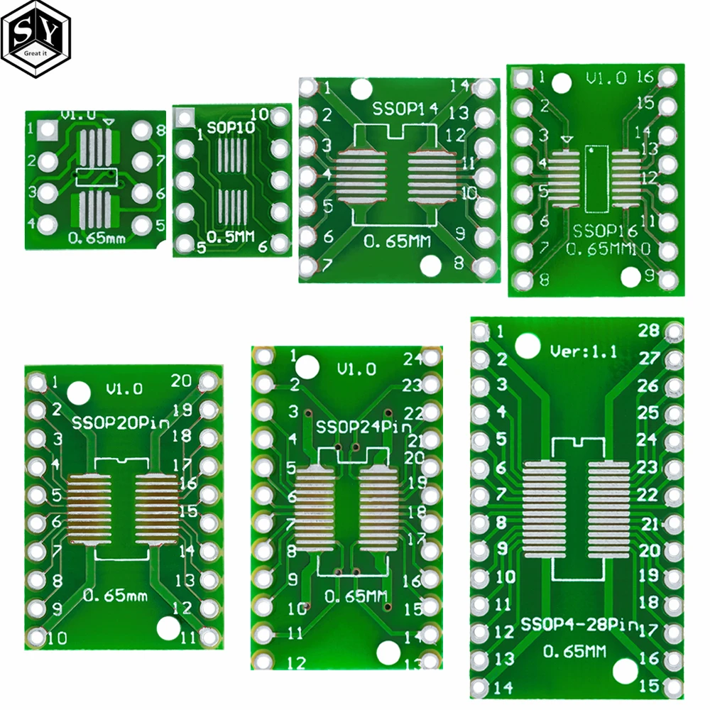 مُحَوِّل PCB لتحويل الدوائر المتكاملة SMD إلى DIP: تقييم شامل لـ 10 قطع من مُحَوِّل Dipbeb