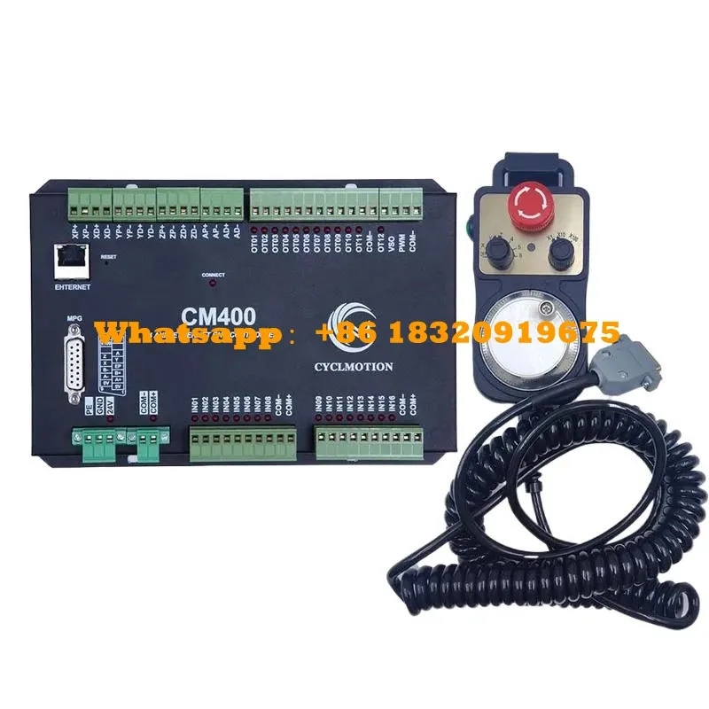 بطاقة التحكم في آلة الحفر باستخدام الحاسب الآلي 3 محاور 4 محاور Cyclmotion يدعم 5 محاور RTCP ثلاثية الأبعاد أداة في الوقت الحقيقي مسار CM600R 6 محاور عقارب