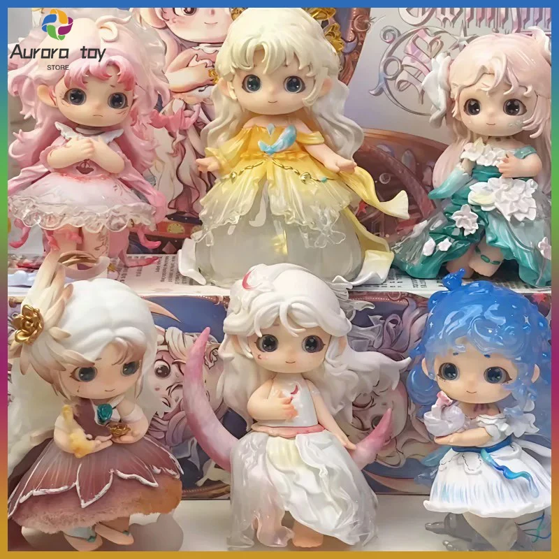 

Genuine Heyone Qiaoqiao Starry Shining Moment Blind Box Cute Trendy Figure Doll Desktop Ornament Toys Birthday Gift For Girls