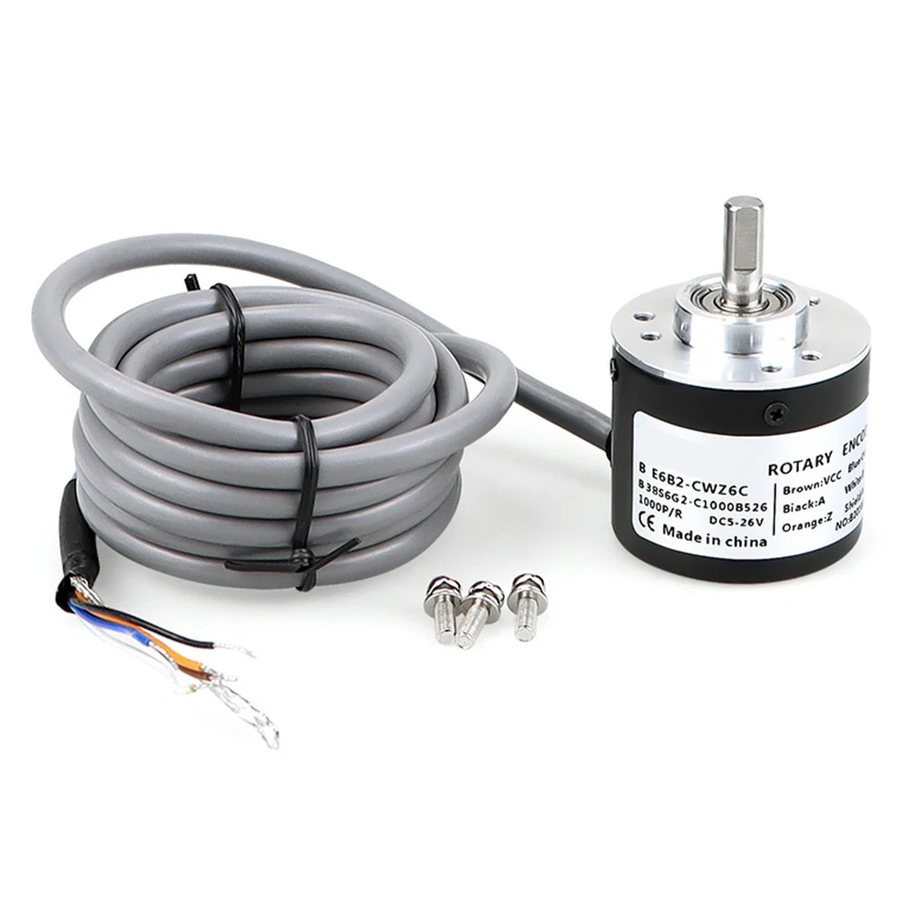 

Sophisticated Design of the Incremental Encoder Model E6B2CWZ6C Ensures Long Lasting Performance in Tough Settings
