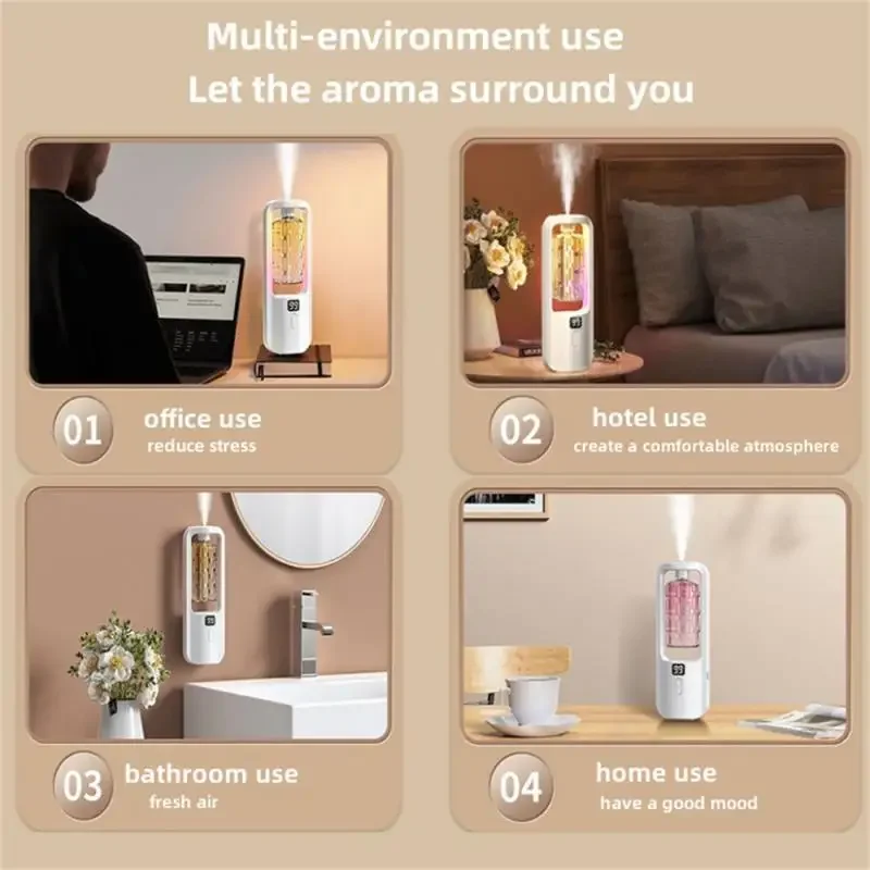 Diffuseur d'huiles essentielles aste, désodorisant, diffuseur d'arômes, maison, salon, chambre, toilette, parfum, humidificateur d'hôtel