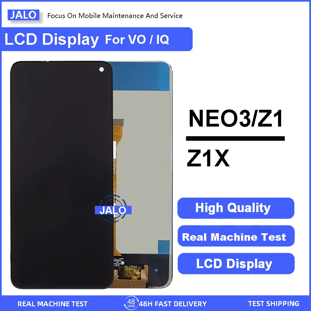 

JALO screen assembly for IQOO NEO3 NEO5 dynamic version Z1X Z1 integrated screen LCD Display Touch Screen LCD Panel Replacement