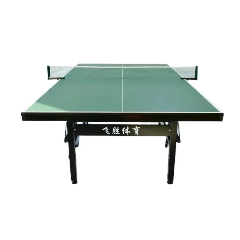 

Green New Model Factory Wholesale Direct Sales Portable And Mobile Table Tennis Table 25mm