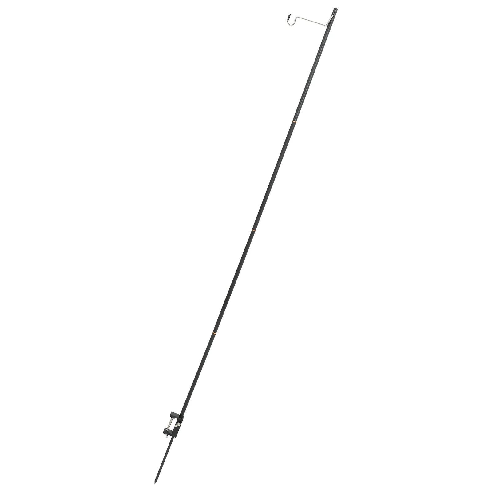 1Set Camping Lichtbeugel Draagbare Lampstandaard voor Outdoor-activiteiten Zwaar uitgevoerd aluminium lantaarnrek met dubbele haken Gemakkelijk te