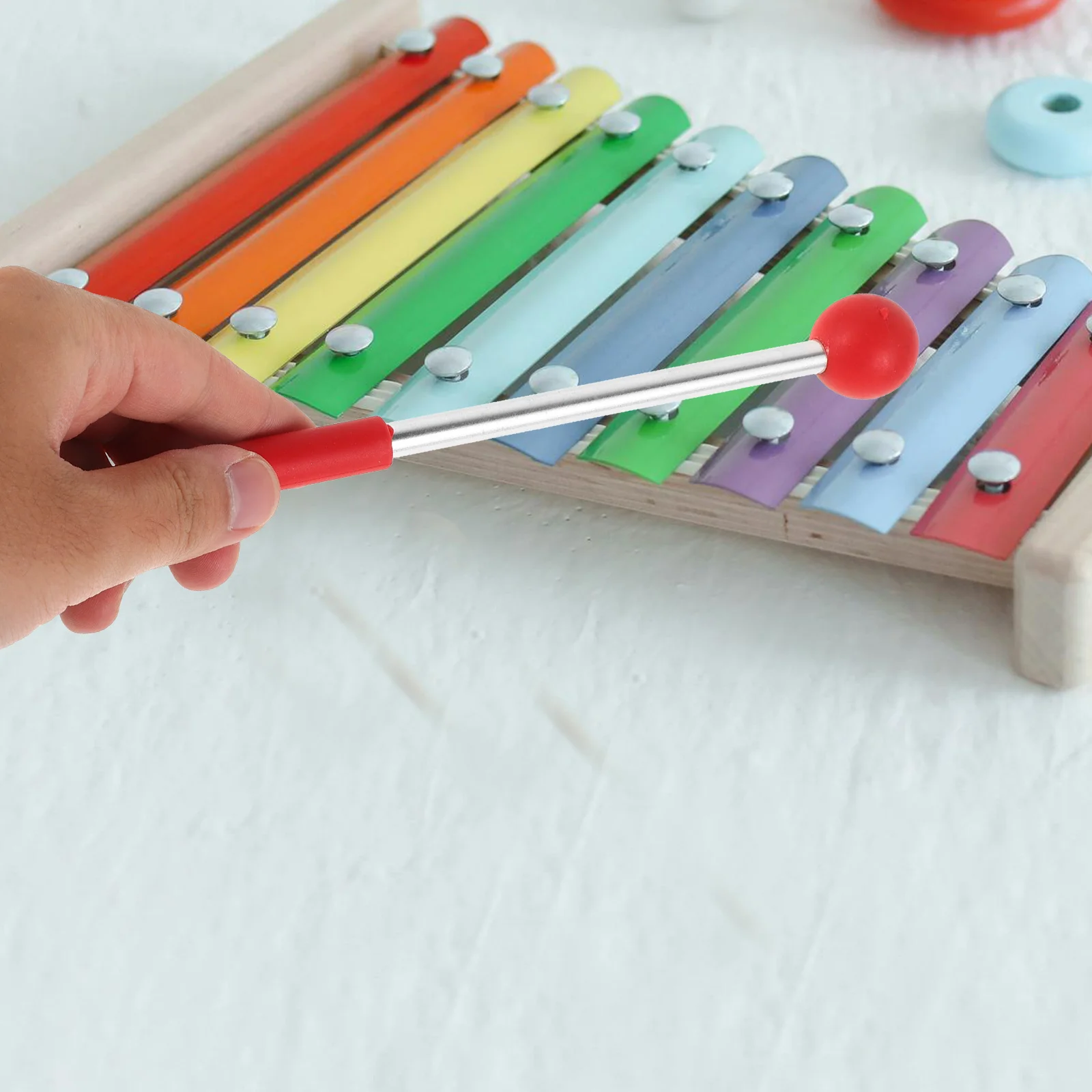 

1Pair Tongue Drum Mallet Drumsticks for Marimba Xylophone Performance Musical Percussion Stick Universal Drum Accessories