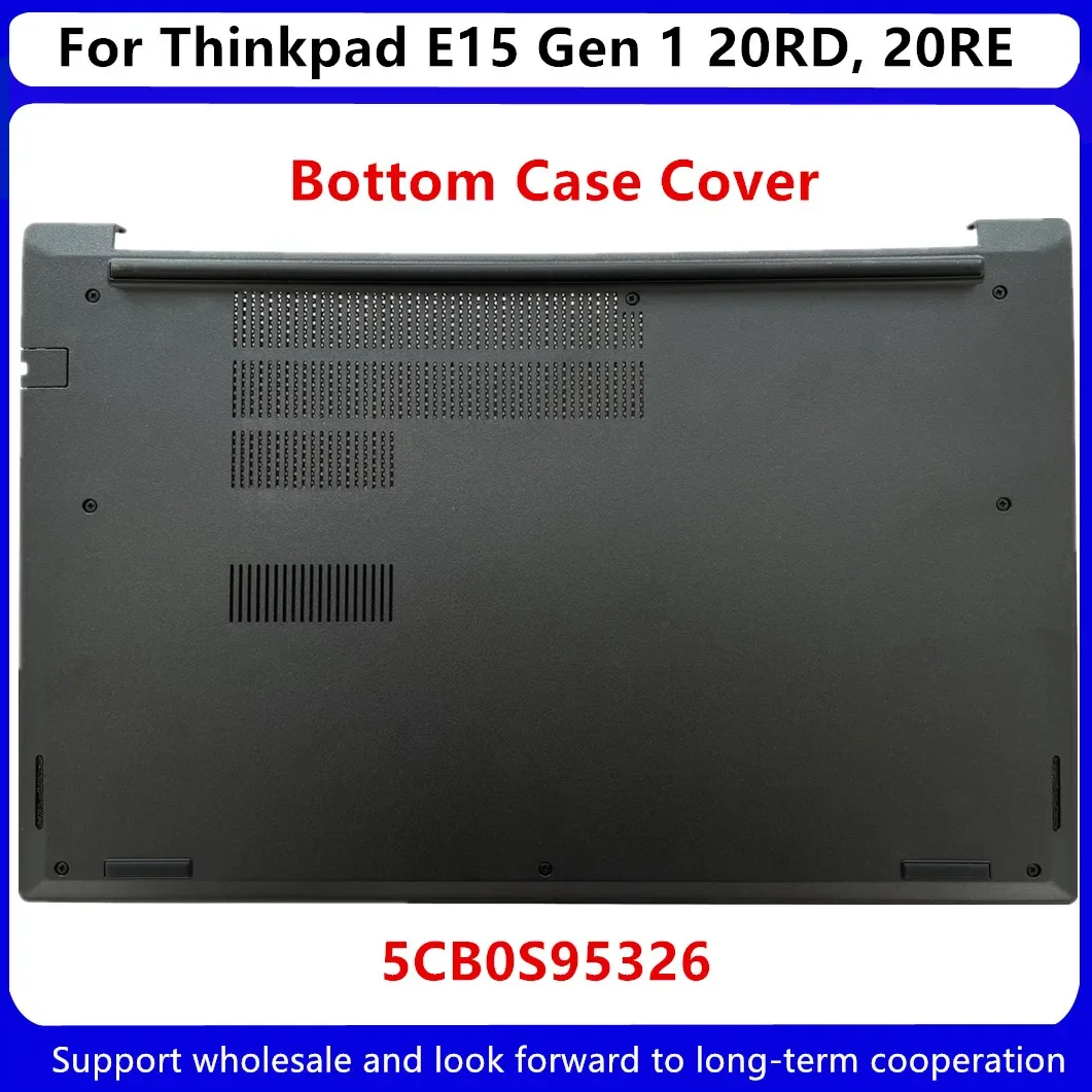 New For Kailxuling Thinkpad E15 Gen 1 20RD 20RE FE5A0 Base Cover Bottom Case 5CB0S95326 AP1D6000400 Black