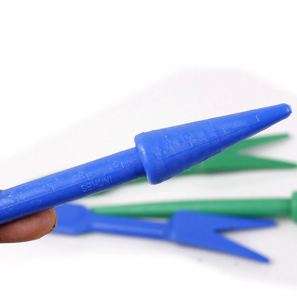 

2set Plastic Garden Transplanting Tool 15Cm Random Color Handy Widger For Seedlings Dibber Planting Tool Garden Dibber