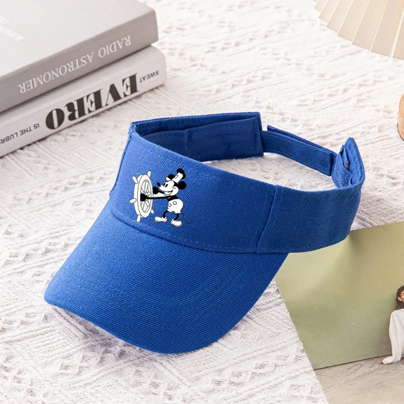 Disney mickey vazio topo língua de pato chapéu anime personagem pára-sol ao ar livre montanhismo chapéu maratona caminhão motorista chapéu presentes