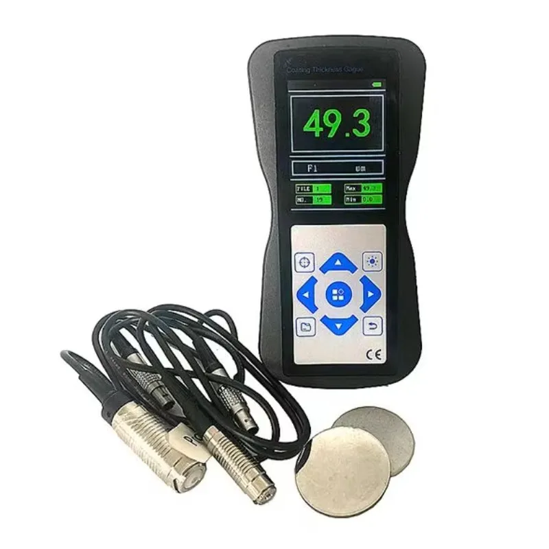 

Portable Paint Coating Thickness Gauge Meter Tester Digital Magnetic Eddy Current Principle
