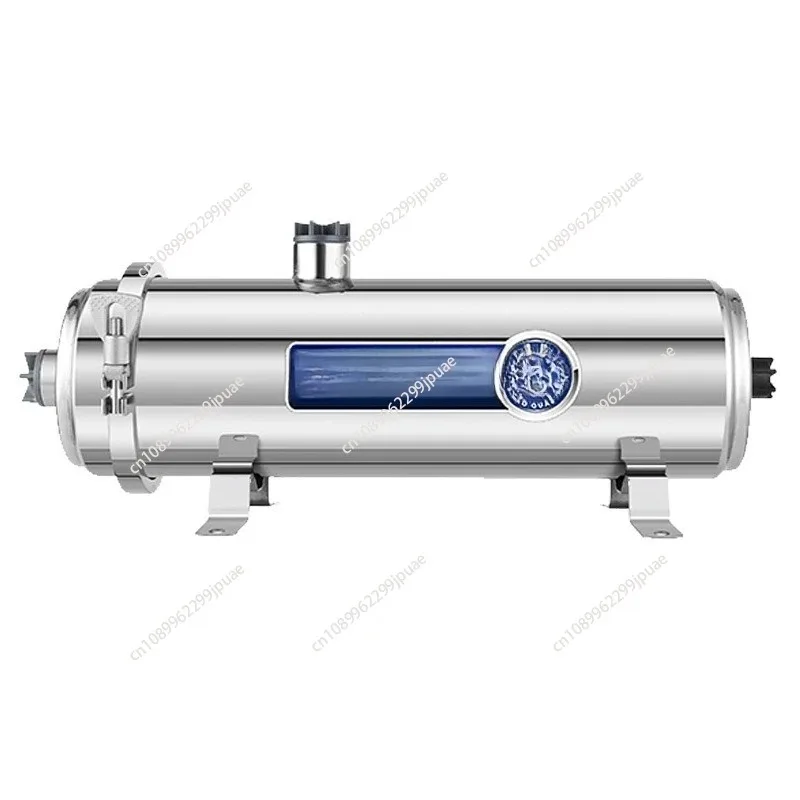 Stainless Steel Whole House Water Purifier PVDF Filter Large Flow Central Water Filter for Home Rural Outdoor Tap Water
