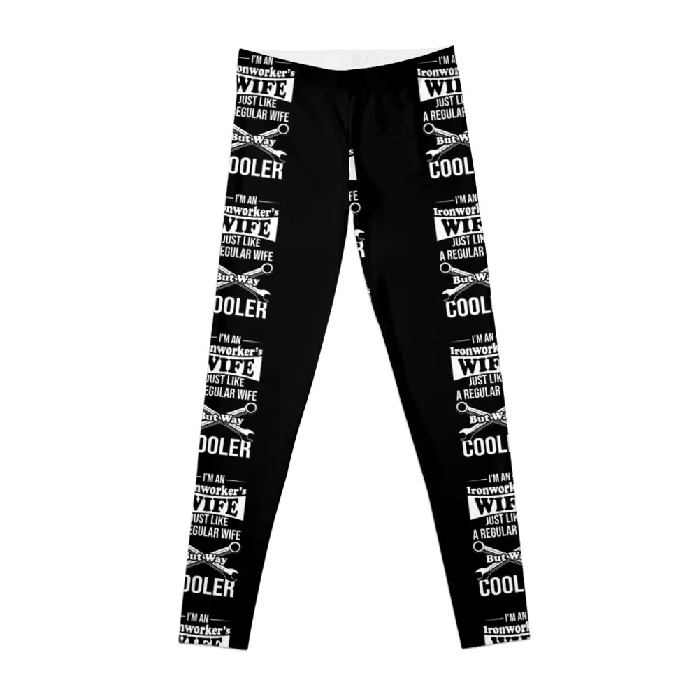 

Iron Worker's Wife design Leggings Fitness clothing sports for gym clothing sports shirts gym Womens Leggings