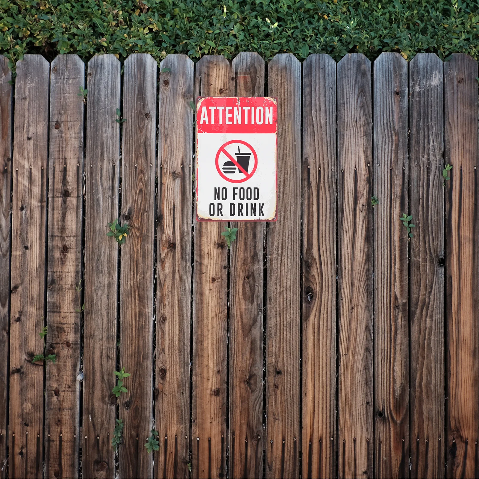 2 pezzi Segnali di avvertimento senza cibo o bevande Adesivi di sicurezza durevoli per officina Laboratorio Biblioteca Ufficio Avviso visivo spaziale commerciale