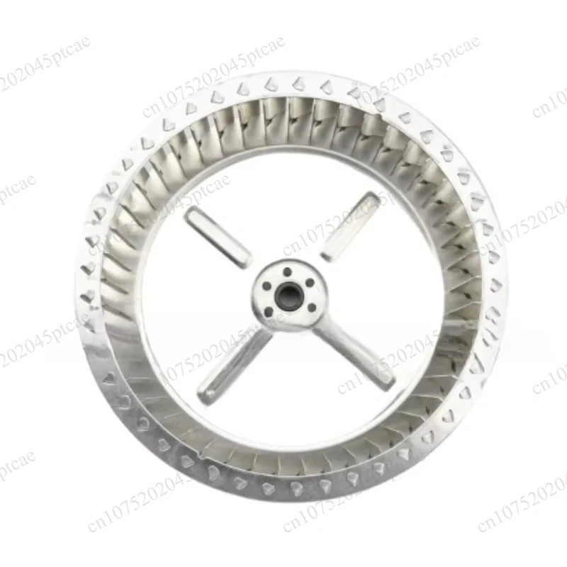 Alloy Fan Wheel Impeller Oven Wind Wheel Centrifugal 1PC Fan Blower Wheel Centrifugal Blower Fan Impeller ReplacementsAluminium