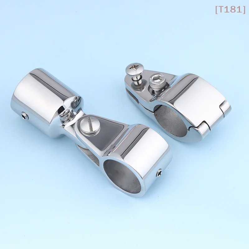 22/25/30/32MM Accesorio para Toldo Bimini de Barco: Tapa Deslizante, Funda Deslizante, Tapa de Extremo con Ojo para Tubo, Abrazadera Deslizante de Mandíbula, Ojo Externo para Toldo