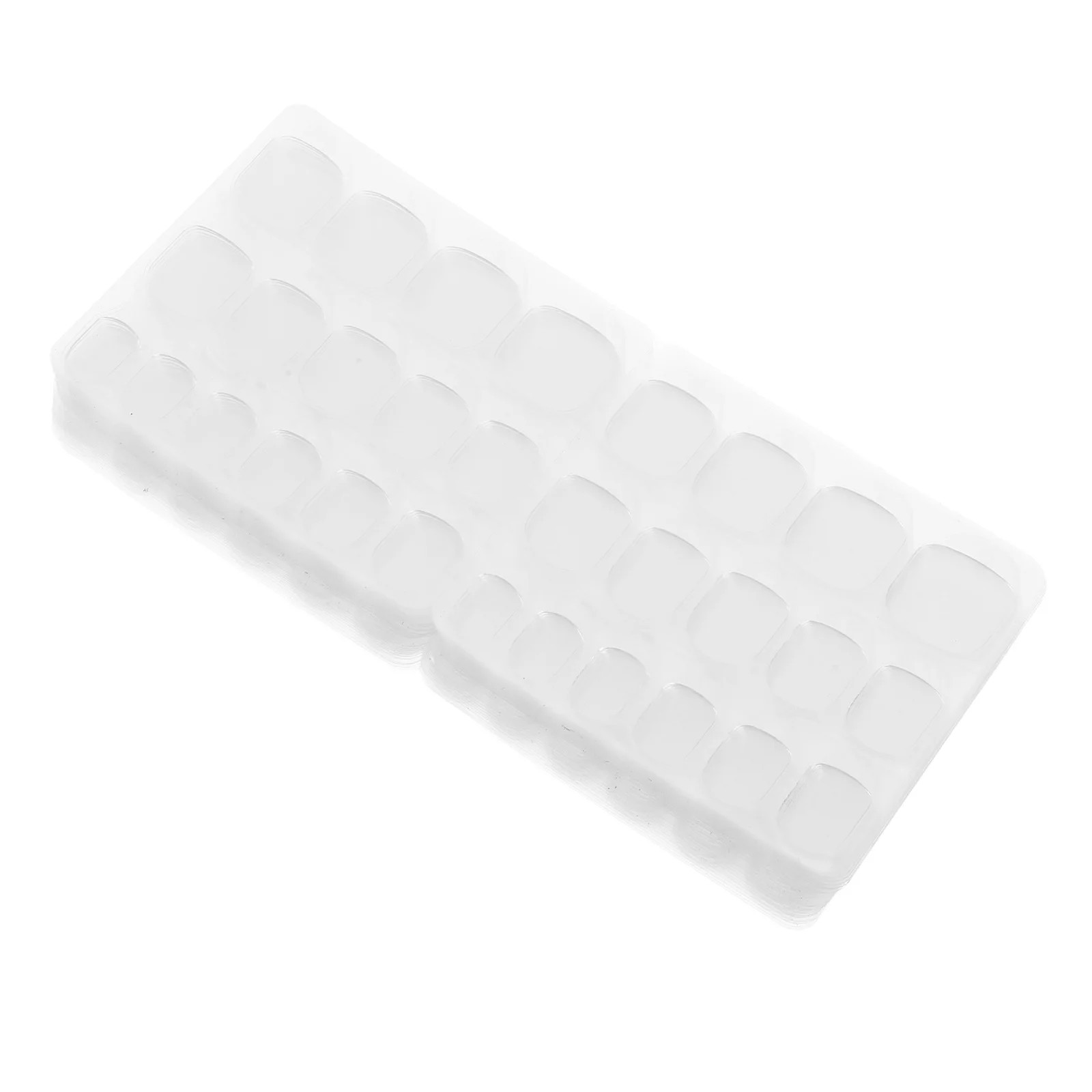 

Nail Press On Stickers Jelly Texture Double-Sided Adhesive Tabs For Fake Nails Long Lasting Hold Diy Manicure At Home
