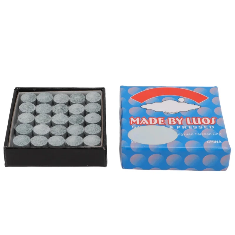 

50Pcs Pool Cue Tips Leather Billiard Cue Stick Tip Grade B Replacement Tool For Daily Use Training10mm