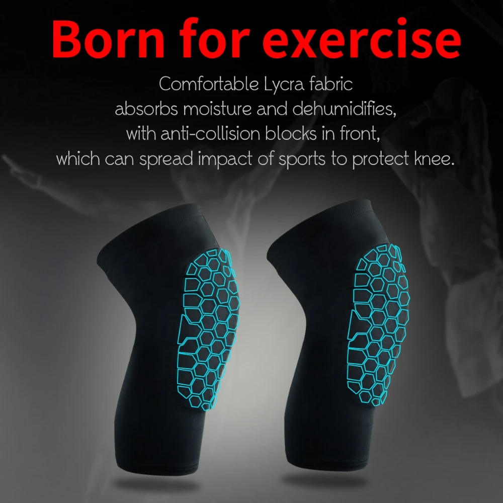 1Pcs/2Pcs Knee Pads for Kids Youth Adult,Basketball Baseball Knee Brace Knee Support,Compression Knee Sleeve for Cycling Running