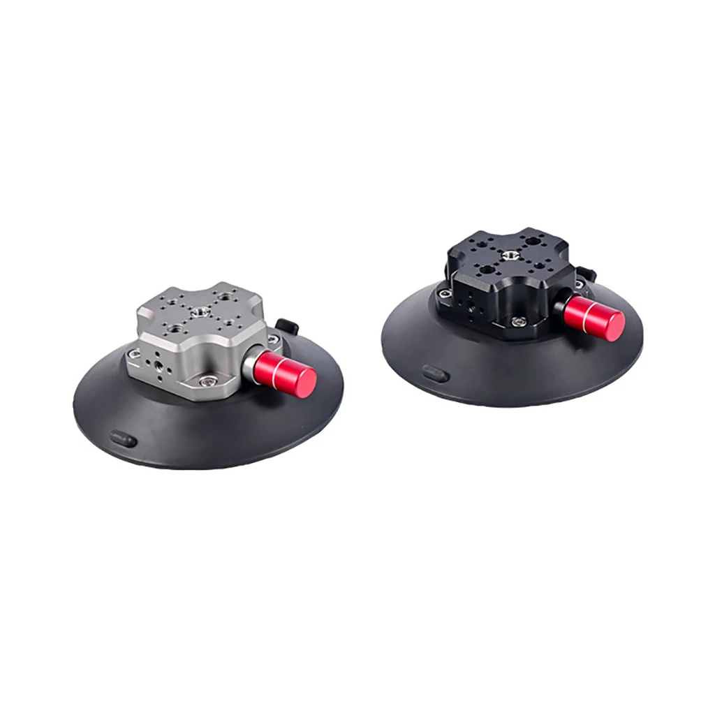 Handpumpe Vakuum Saugnapf 1/4 "3/8" ARRI Ortungsloch Kamera Stabilisator Halterung für GoPro DJI LED Auto Auto Lampe Ständer Halterung – Detail 13