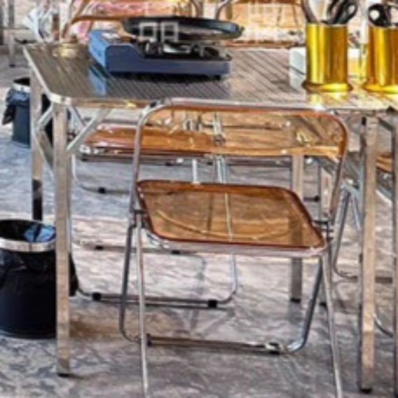 Журнальный столик для магазина барбекю, красивые складные обеденные стулья с высоким содержанием смыслов, мебель для кафе знаменитостей в Интернете Salontafel XY40KFZ