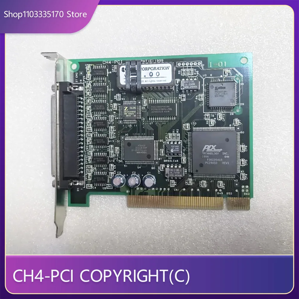

CH4-PCI COPYRIGHT(C) Карта сбора данных для промышленного компьютера