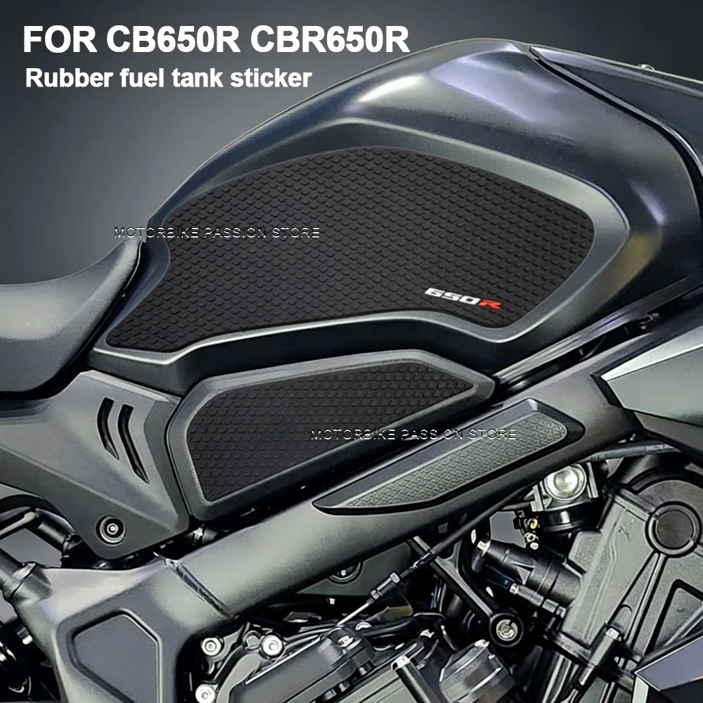 CB650R Motorcycle Accessories Fuel Oil Tank Pad Protector Stickers Gas Knee Grip Mat For CBR650R CBR 650R 2019- 2024 2025 2026