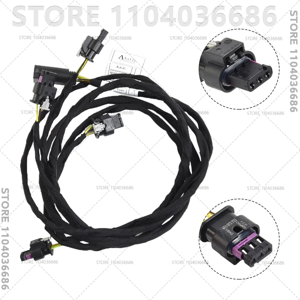 Voor 2013-2018 BMW 3/4 Serie F30 F31 F32 F33 F34 F80 F82 F83 Voorbumper Parkeersensor Kabelboom PDC Kabel Plastic Metaal
