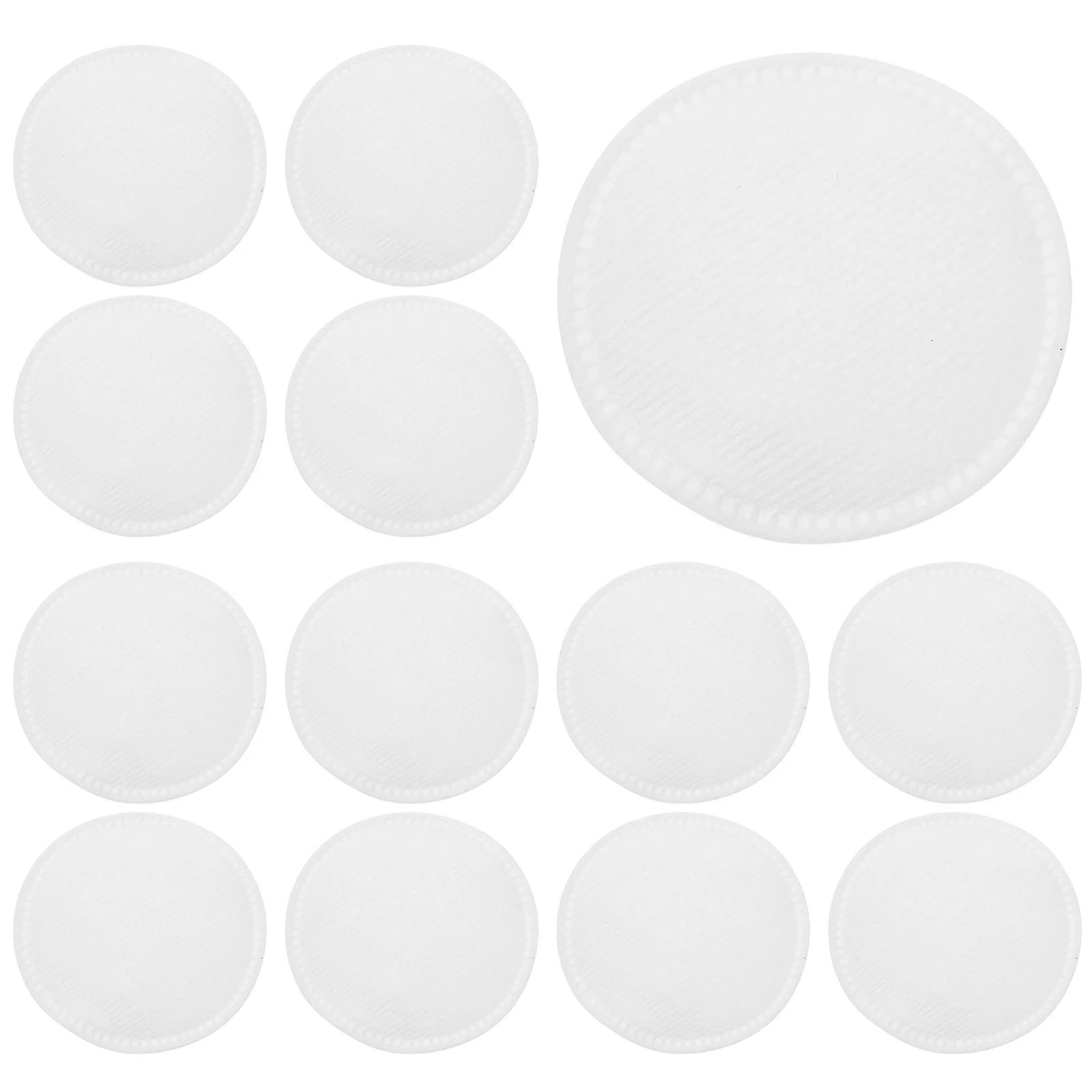 60 個ラウンドメイク落としパッドソフト吸収性使い捨て綿フェイシャルクリーンスキンケアタオルラウンドコットンパッド