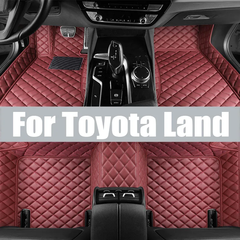 

for Toyota Land Cruiser LC300 7seat TPE 3D Car Floor Mats Trunk Pad Carpet Waterproof Protect trunk mat