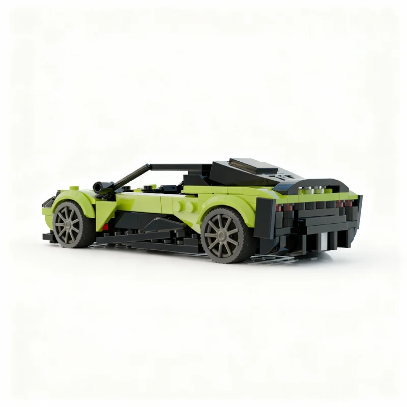 

323pcs MOC Aston Martin Valhalla City Champions Model Building Blocks Construction Toy Christmas Gifts DIY Creative Idea Brick