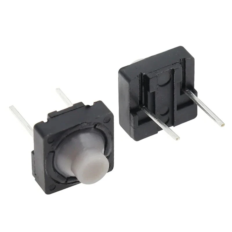 1000PCS TS-F003/004 Silent Silicone Tact Push Button Switch 8X8x5mm 2/4Pin Micro Key Power Tactile Switches 8*8*5MM