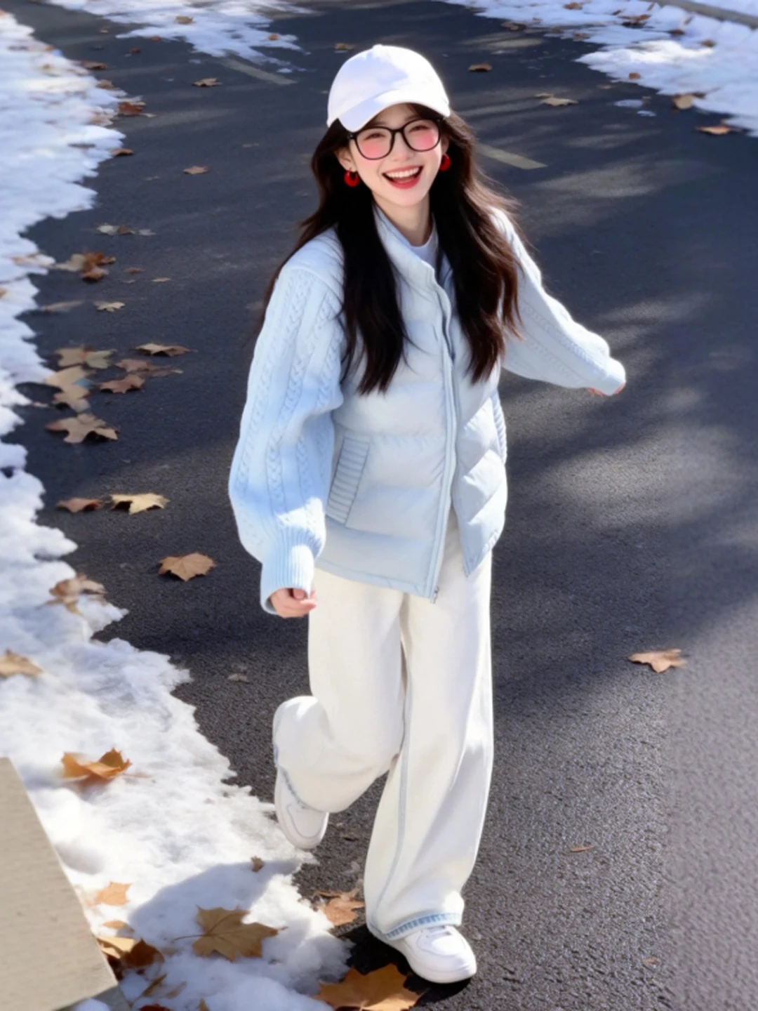 

Корейское женское хлопковое пальто Jaet, мягкое модное зимнее пальто, длинный воротник-молния, хлопковая внутренняя часть