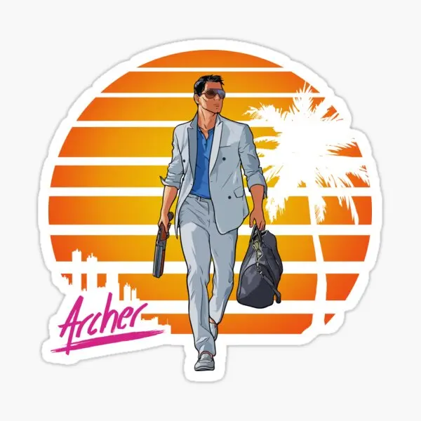 ملصق سيارة من Danger Zone الواقي من الشمس، شارات عصرية لديكور جرافيتي إبداعي #5