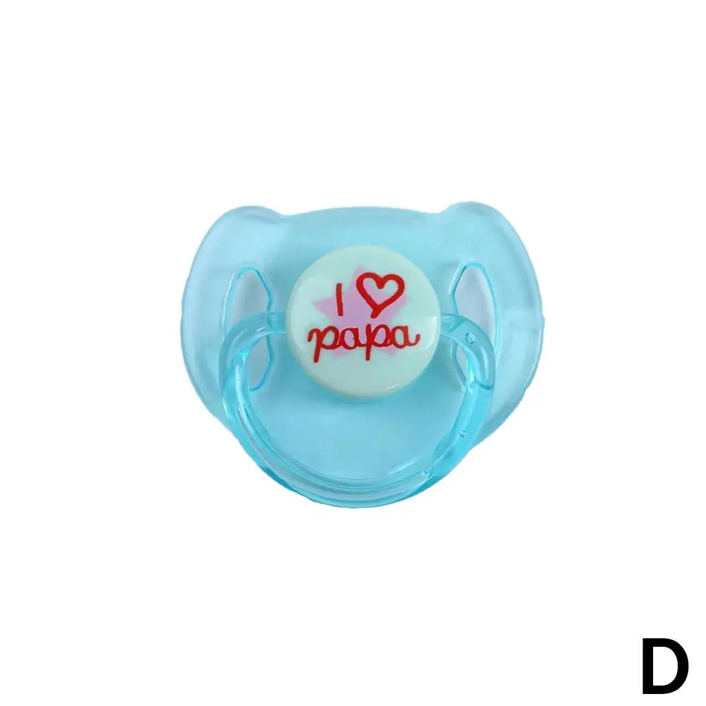 1 Pcs Reborn Doll Supplies Dummy Magnetic Pacifier For Reborn Dolls Girl Accessories Lovely Cute Appearance O3I7