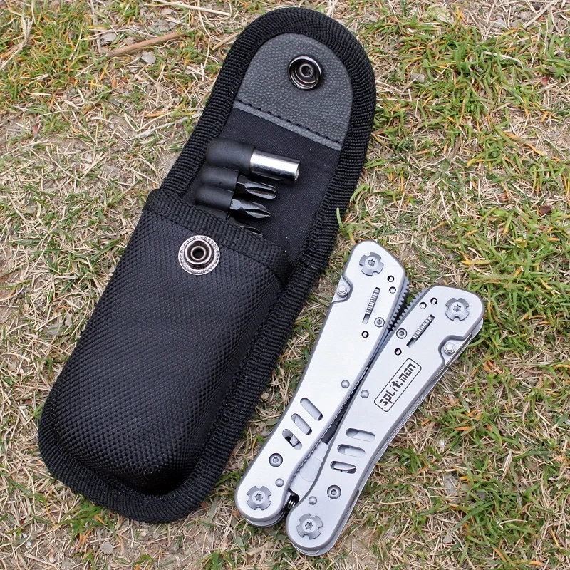 Imagem -06 - Faca de Mini Alicate Multitool Dobrável Edc Ferramentas Multifuncionais Camping ao ar Livre 440c Aço Inoxidável Splitman-g301