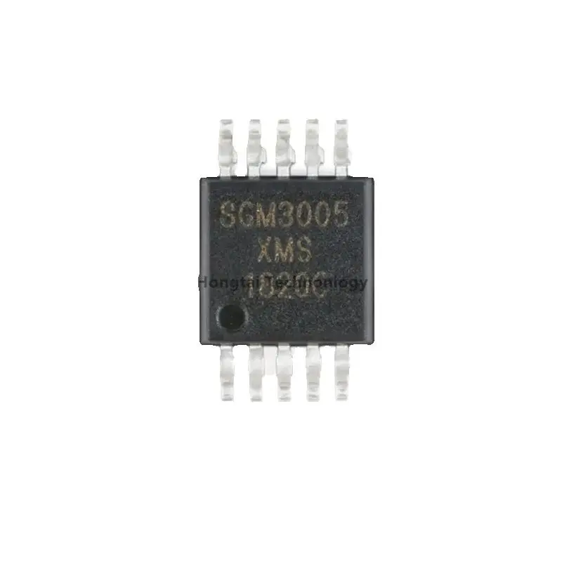 New and Original SGM3005XMS/TR MSOP-10 Single-pole, Double-throw Analog Signal Switch