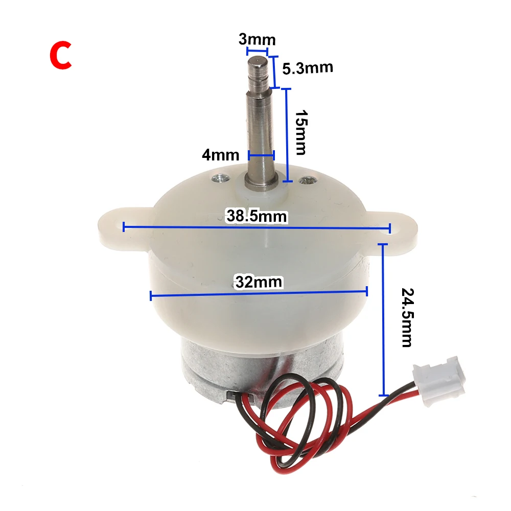 ميركو 300 سلسلة موتور تروس تخفيض المرحلة موتور تروس تيار مستمر 3 فولت 6 فولت 9 فولت 12 فولت 2.5 دورة في الدقيقة 10 دورة في الدقيقة CW CCW المخفض قصيرة رمح طويل سرعة بطيئة