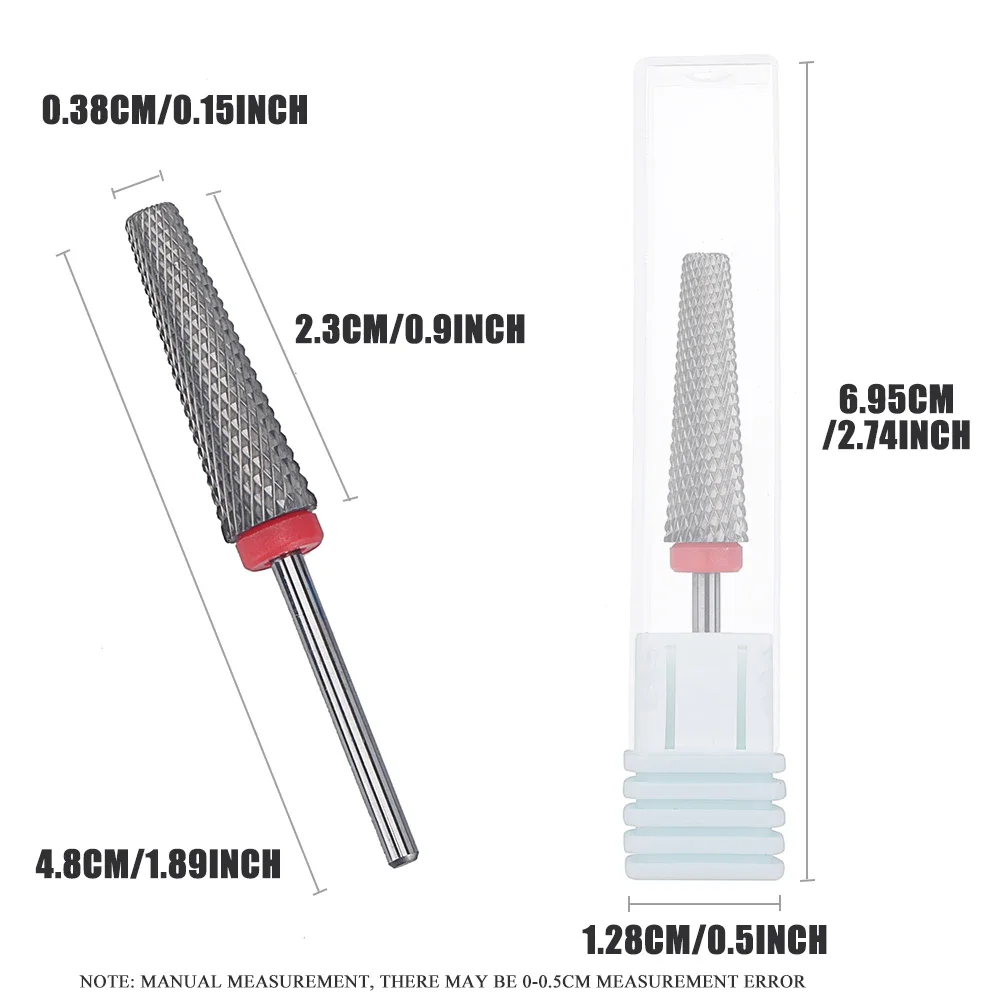 スーパーロングコーンネイルドリルネイルジェル削除電気マニキュアマシンネイルフライスカッター
