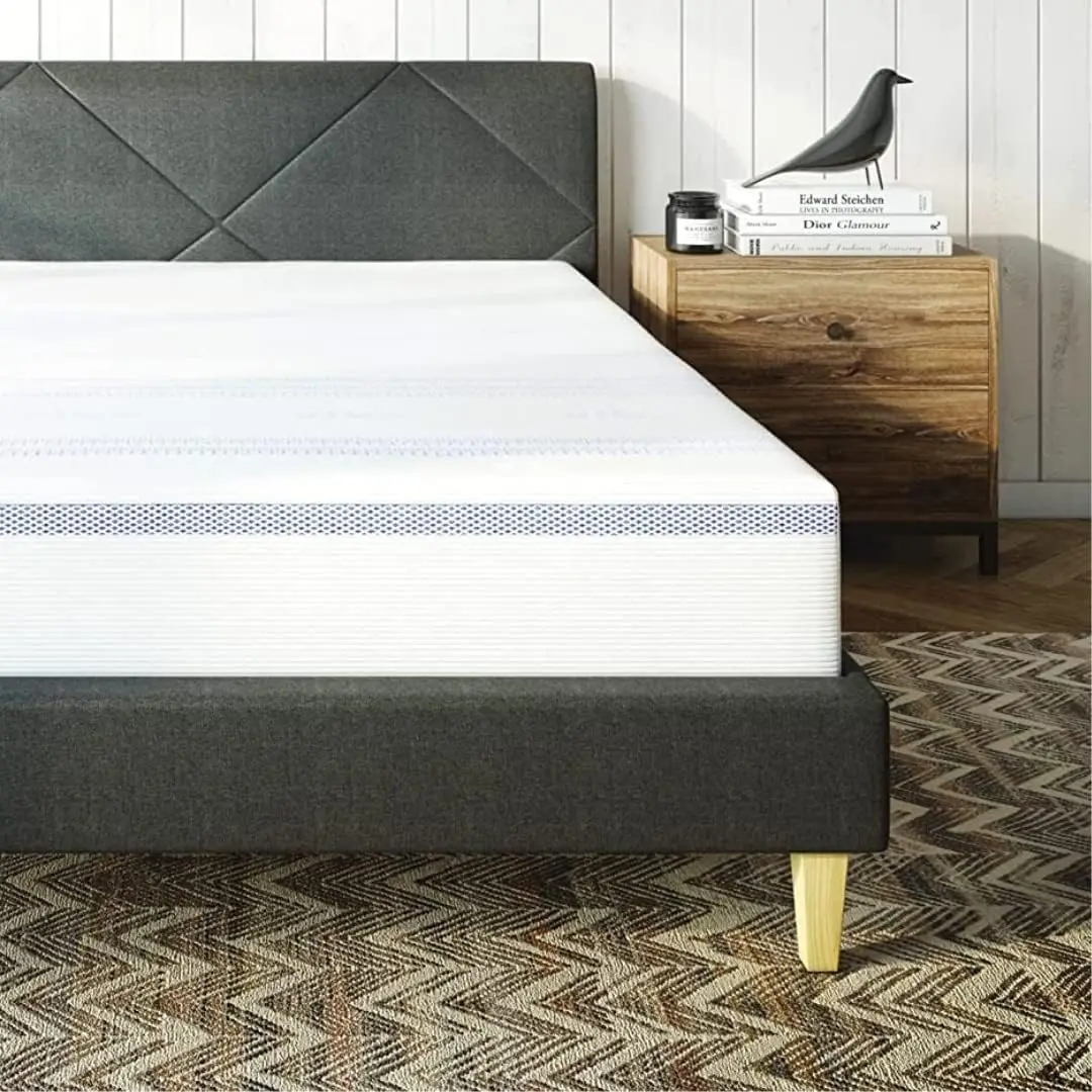 Colchon 90 x 190 Vibe Life Viscoelastico | Alta Densidad | Confort y Adaptabilidad | Medios de Firmeza | Altura 28cm | Fabricado en