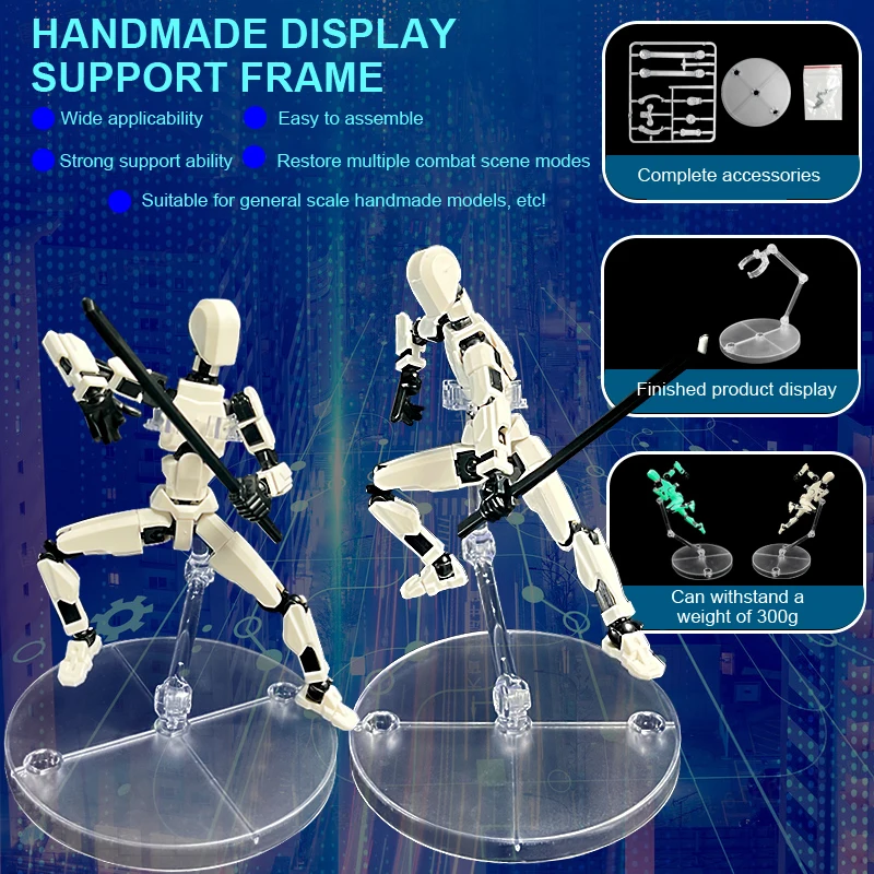 1Pc Action Figure Base Geschikt Display Stand Beugel Voor HG 1/144 Model Stand Pop Stand Robot Soul Beugel universele Stand