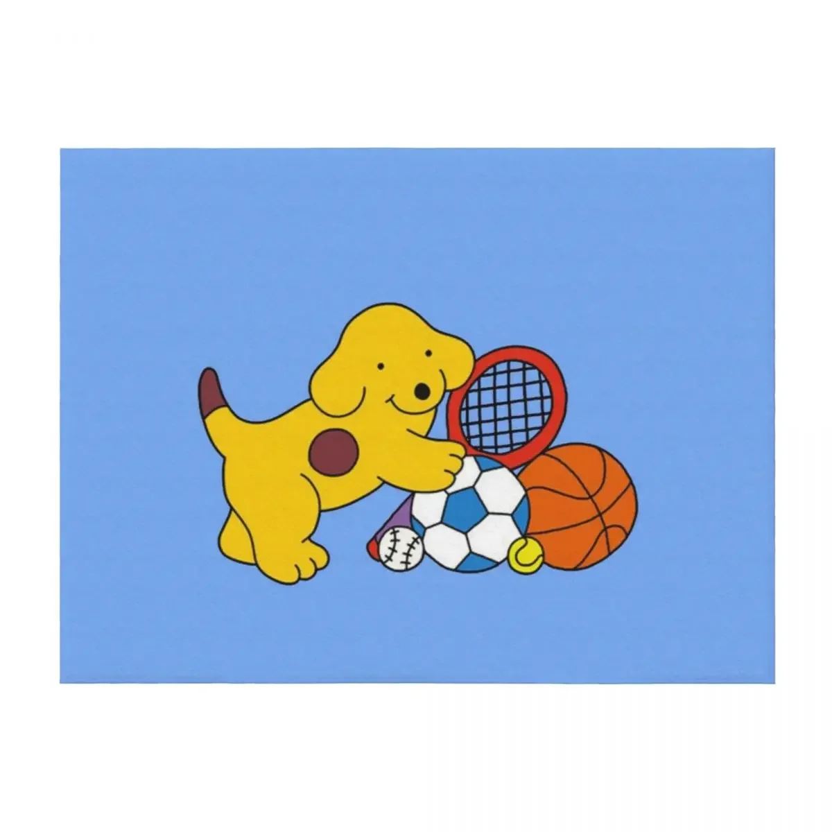 

Spot the dog Throw Blanket Luxury Cute christmas gifts manga Blankets