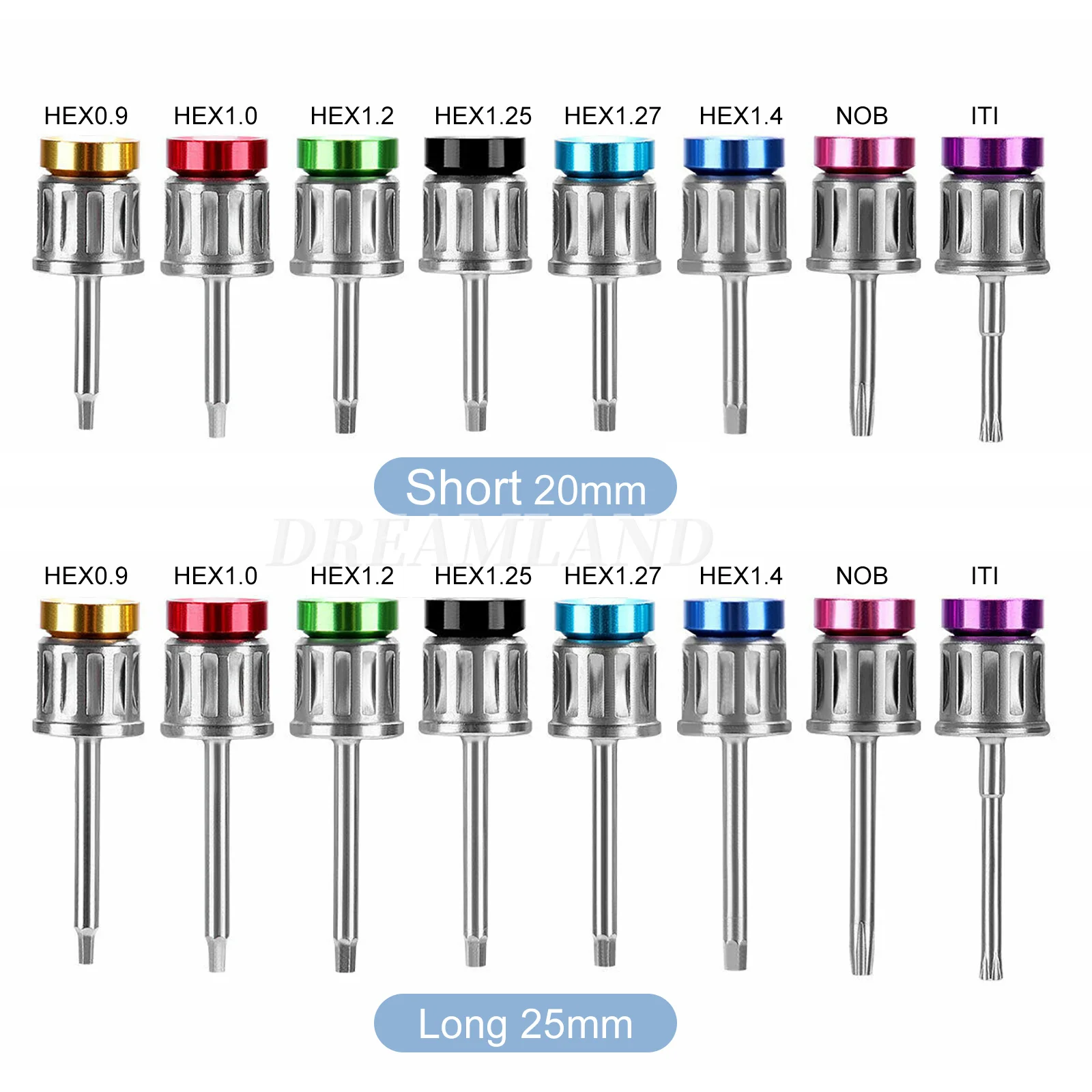 Dental Implantat Restaurierung Tool Kit Zahnmedizin Universal Implantologie Drehmoment Schraubendreher Schraubenschlüssel 10-70NCM Treiber Lange + Kurze