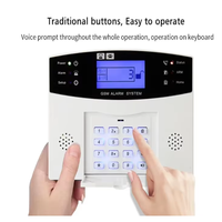 Alex Google Compatible Tuya Smart Alarm System with 110db Siren GSM Wifi PSTN 433mhz Wireless Home Burglar Security Alarms Kit