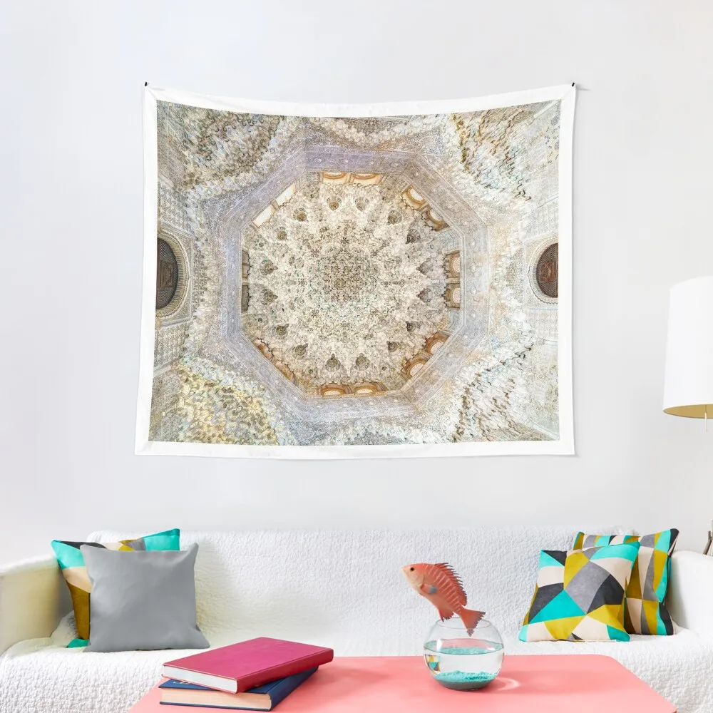 

Alhambra Hall Two Sisters Dome Tapestry Custom Decor Home Room Decor Cute Decorations For Your Bedroom Tapestry