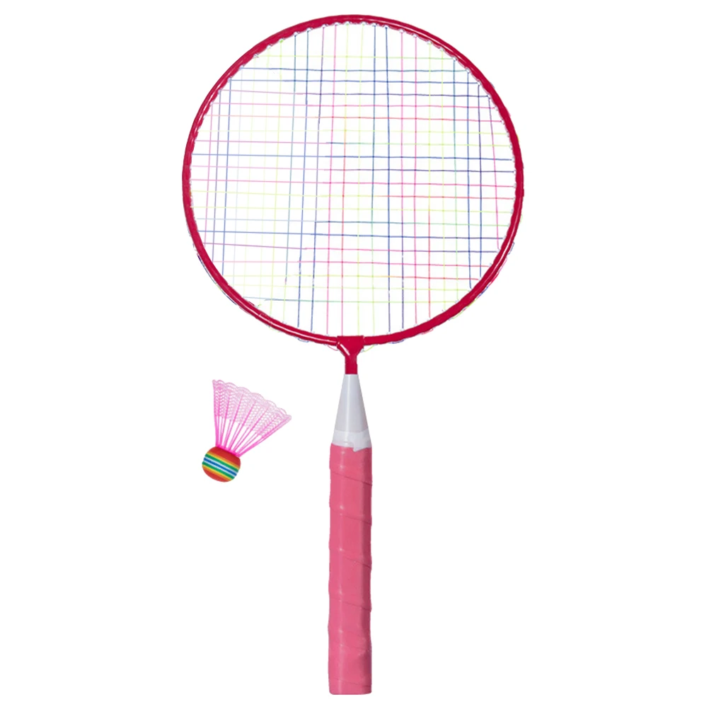 1Set Children Badminton Racket Set Lightweight Outdoor Sports Leisure Anti-Skid Handle Kids Badminton Rackets Kids Sports Toy